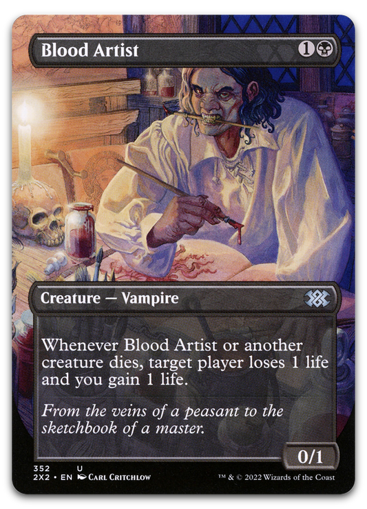 Blood Artist (Borderless) (Double Masters 2022)