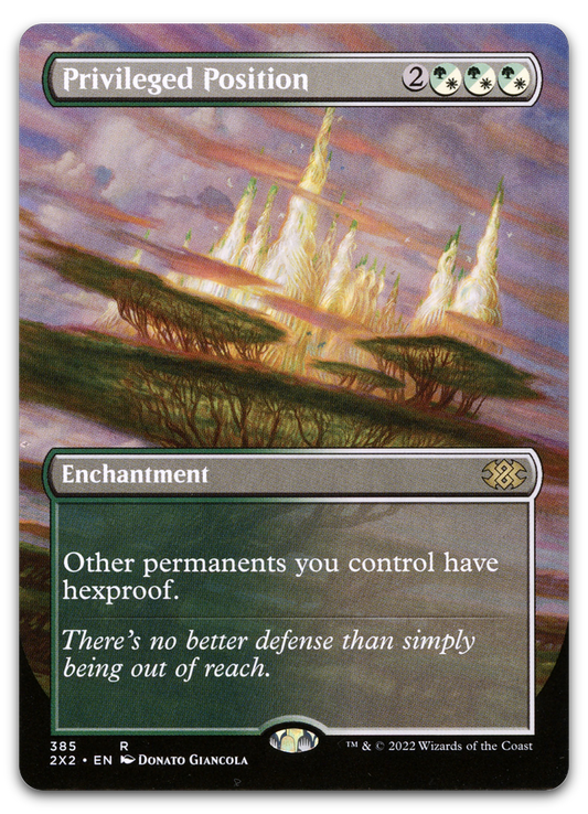 Privileged Position (Borderless) (Double Masters 2022)