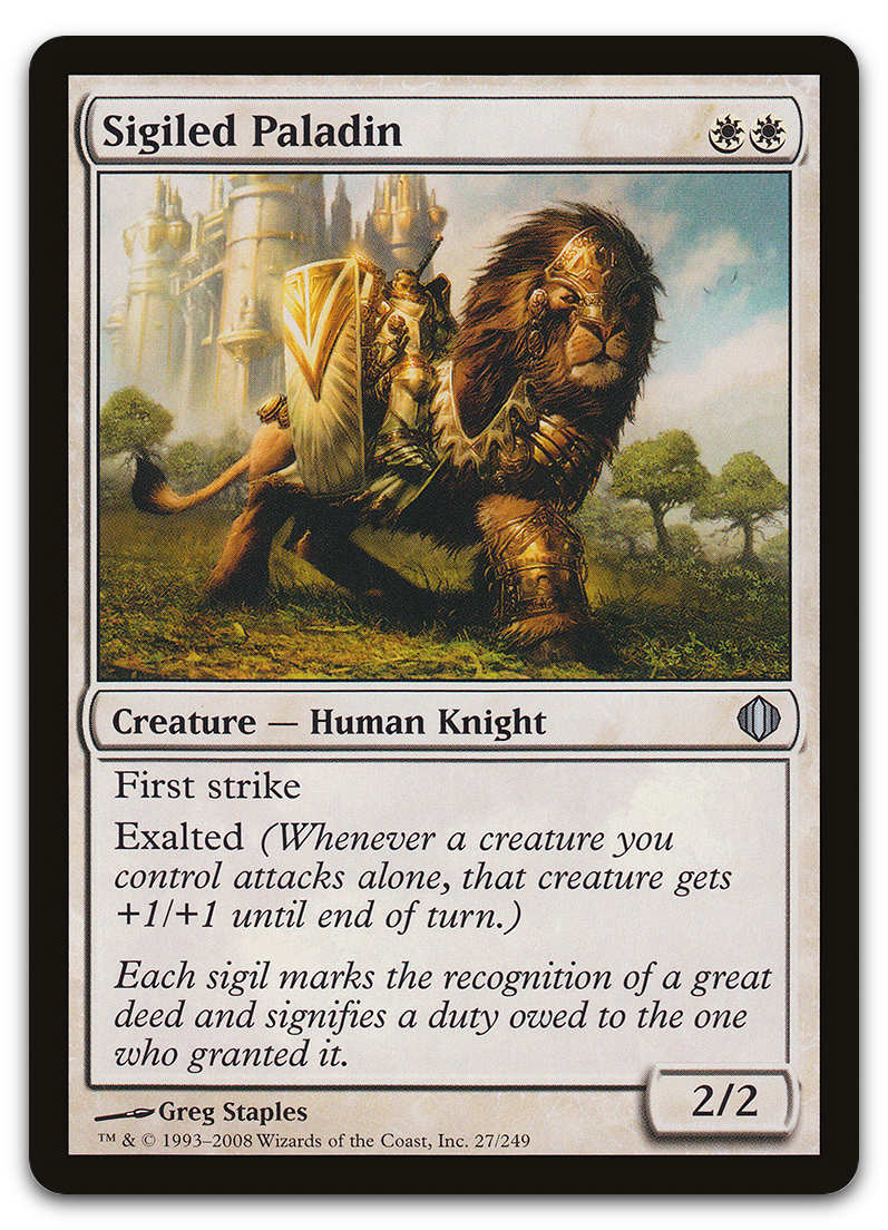 Sigiled Paladin (Shards of Alara)