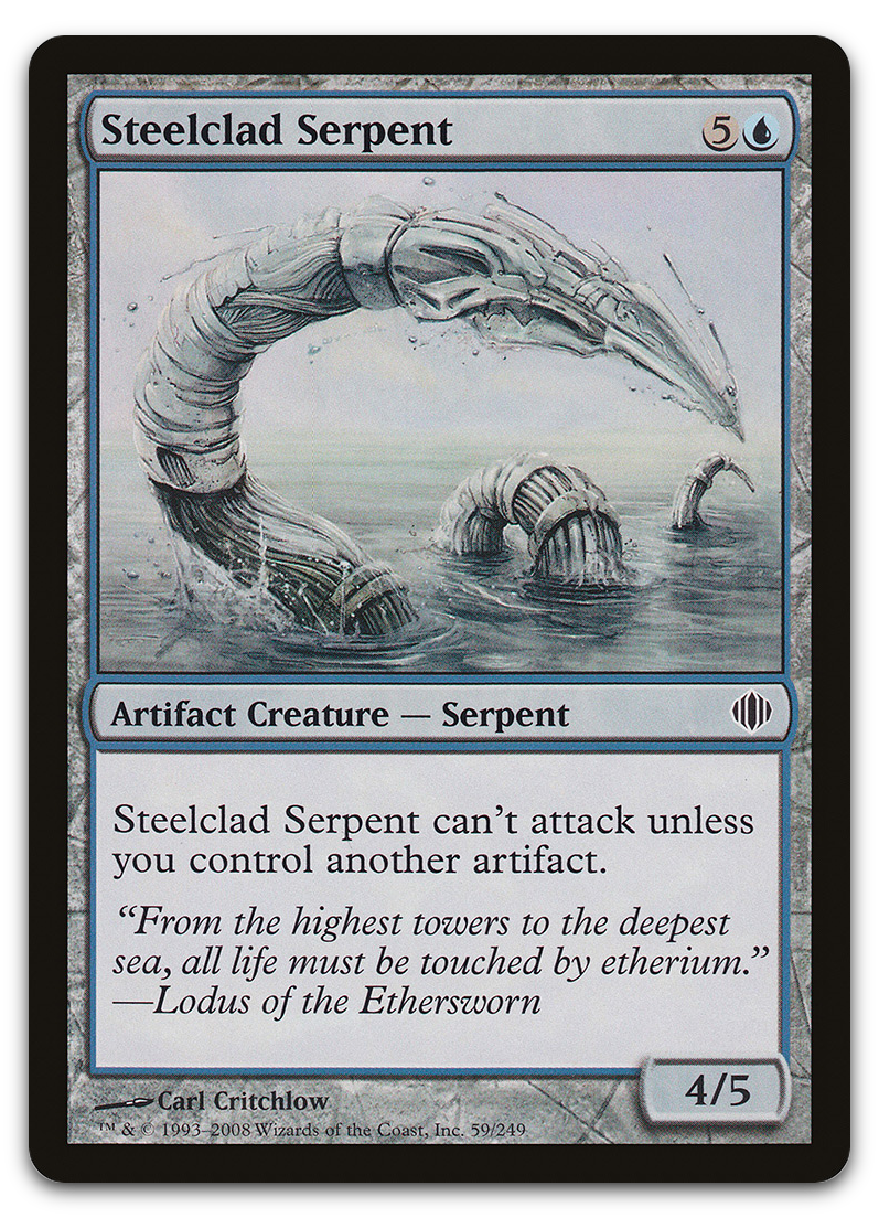 Steelclad Serpent (Shards of Alara)