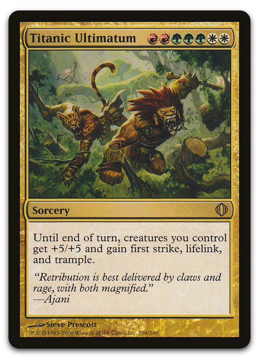 Titanic Ultimatum (Shards of Alara)