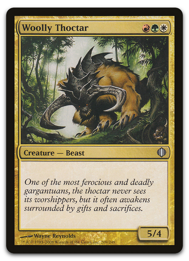 Woolly Thoctar (Shards of Alara)