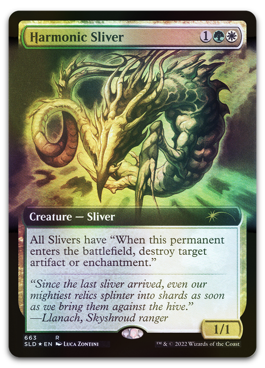 Harmonic Sliver (Extended Art) (Secret Lair Drop Series)