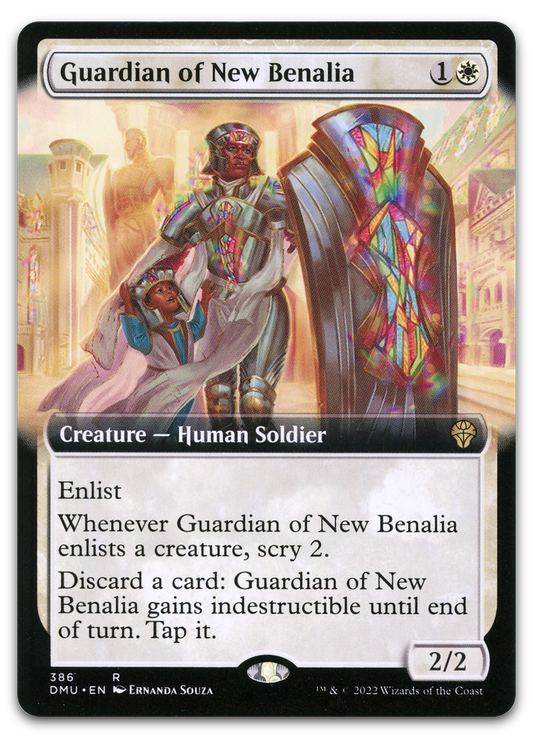 Guardian of New Benalia (Extended Art) (Dominaria United)