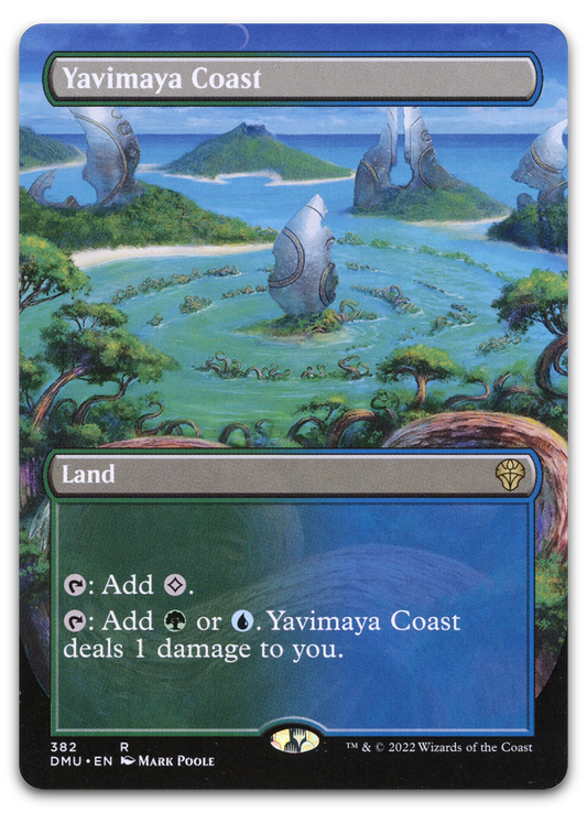 Yavimaya Coast (Borderless) (Dominaria United)