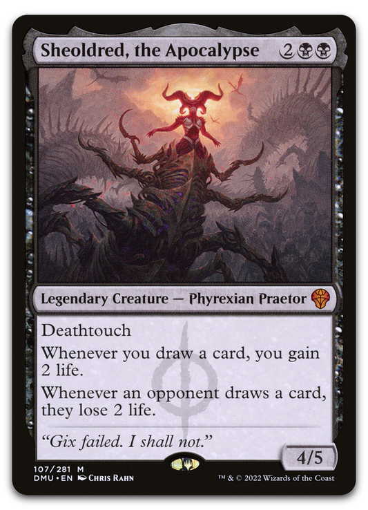 Sheoldred, the Apocalypse (Dominaria United)