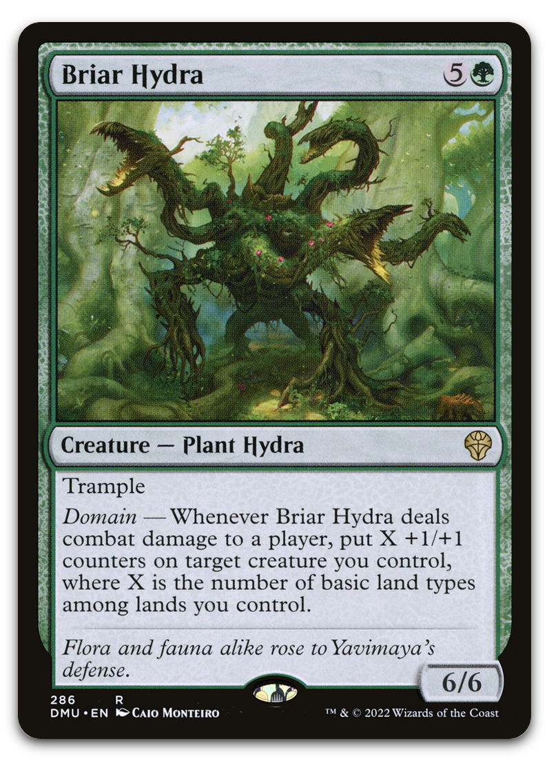 Briar Hydra (286) (Dominaria United)