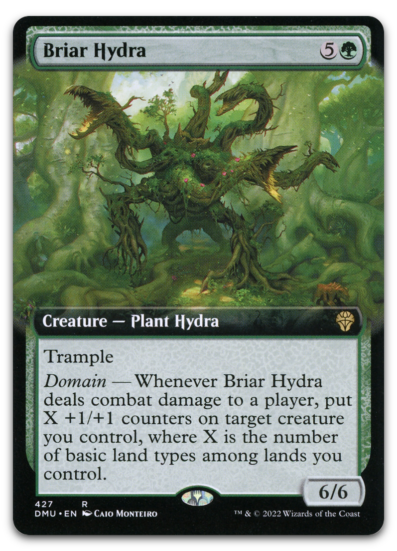 Briar Hydra (Extended Art) (Dominaria United)