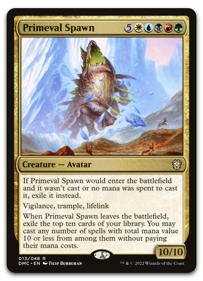 Primeval Spawn (Commander: Dominaria United)