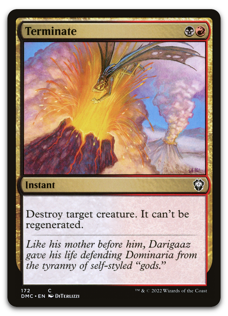Terminate (Commander: Dominaria United)