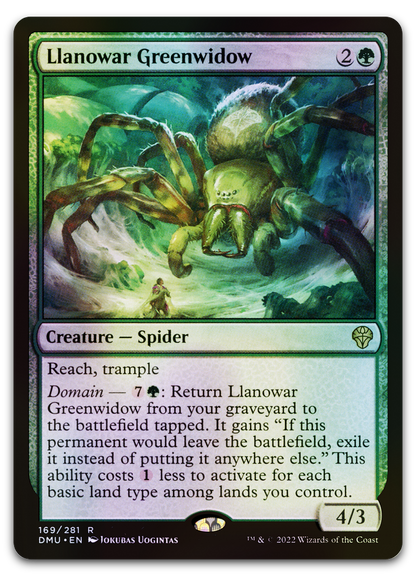 Llanowar Greenwidow (Dominaria United)