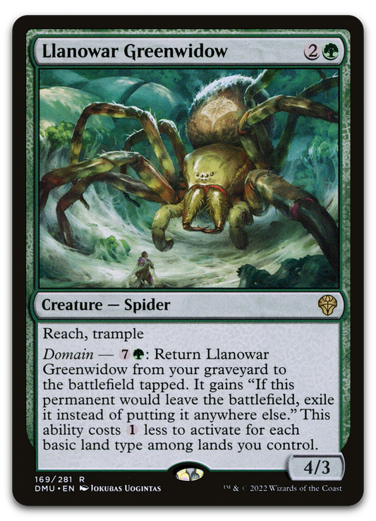 Llanowar Greenwidow (Dominaria United)