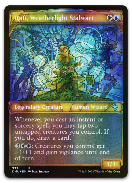 Raff, Weatherlight Stalwart (Textured Foil) (Dominaria United)