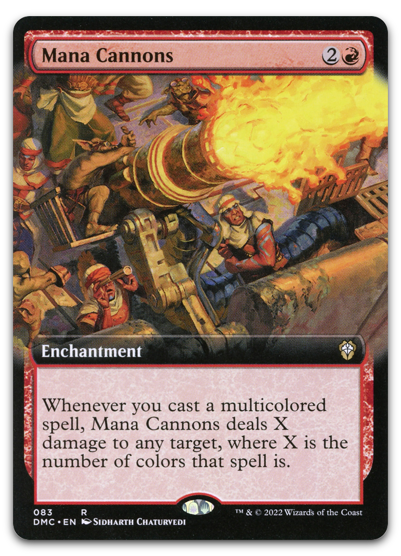 Mana Cannons (Extended Art) (Commander: Dominaria United)