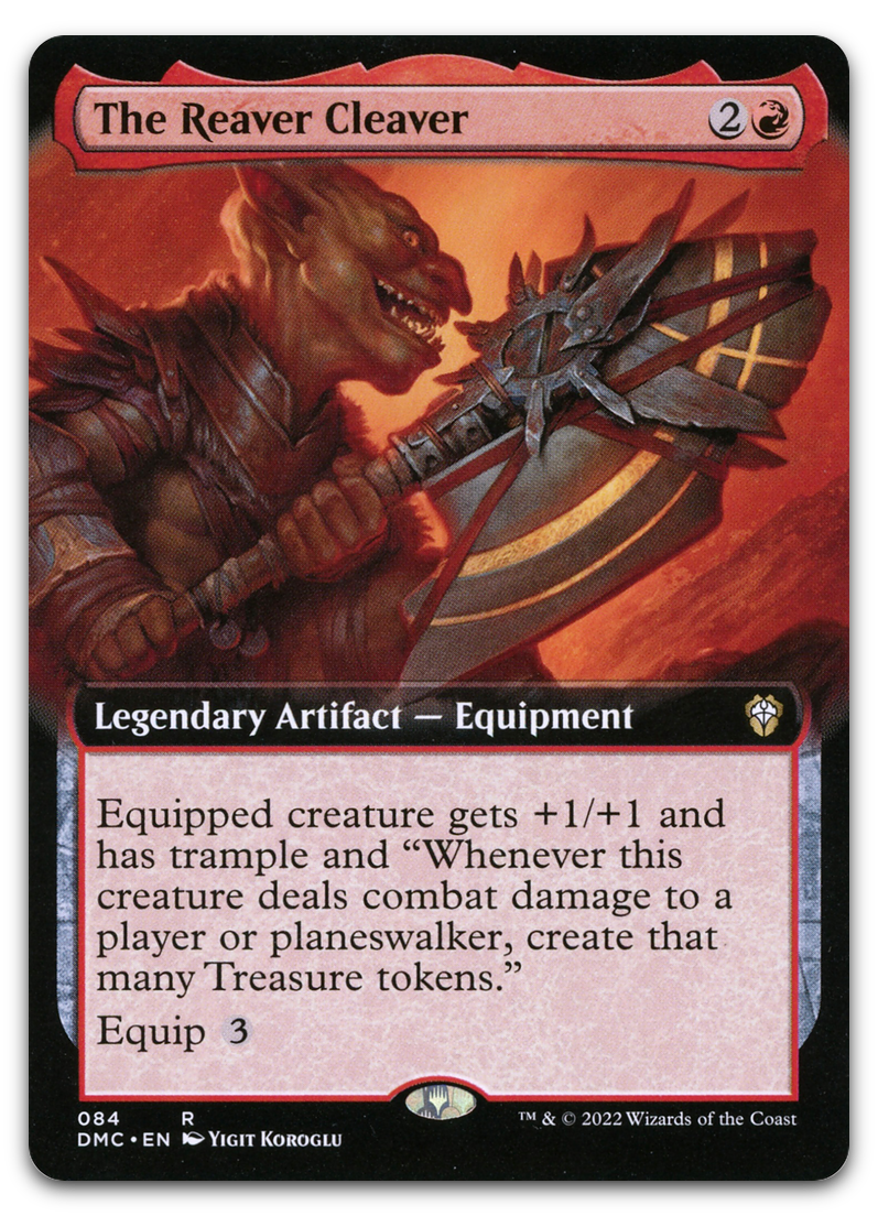 The Reaver Cleaver (Extended Art) (Commander: Dominaria United)