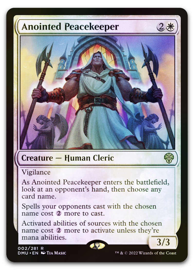 Anointed Peacekeeper (Dominaria United)