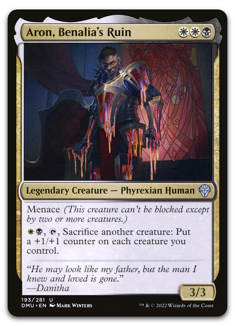 Aron, Benalia's Ruin (Dominaria United)