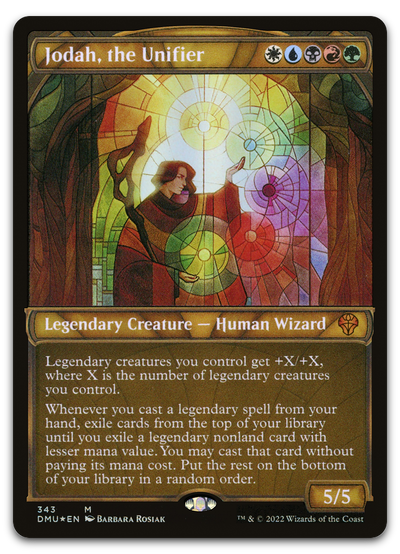 Jodah, the Unifier (Textured Foil) (Dominaria United)