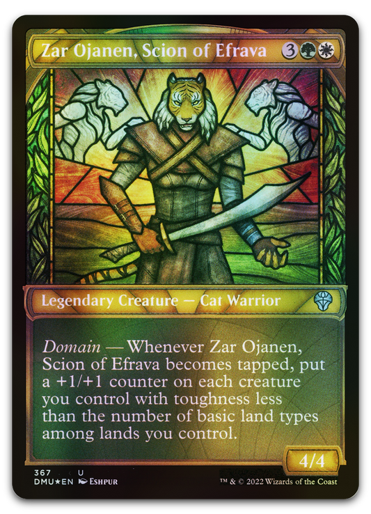 Zar Ojanen, Scion of Efrava (Textured Foil) (Dominaria United)