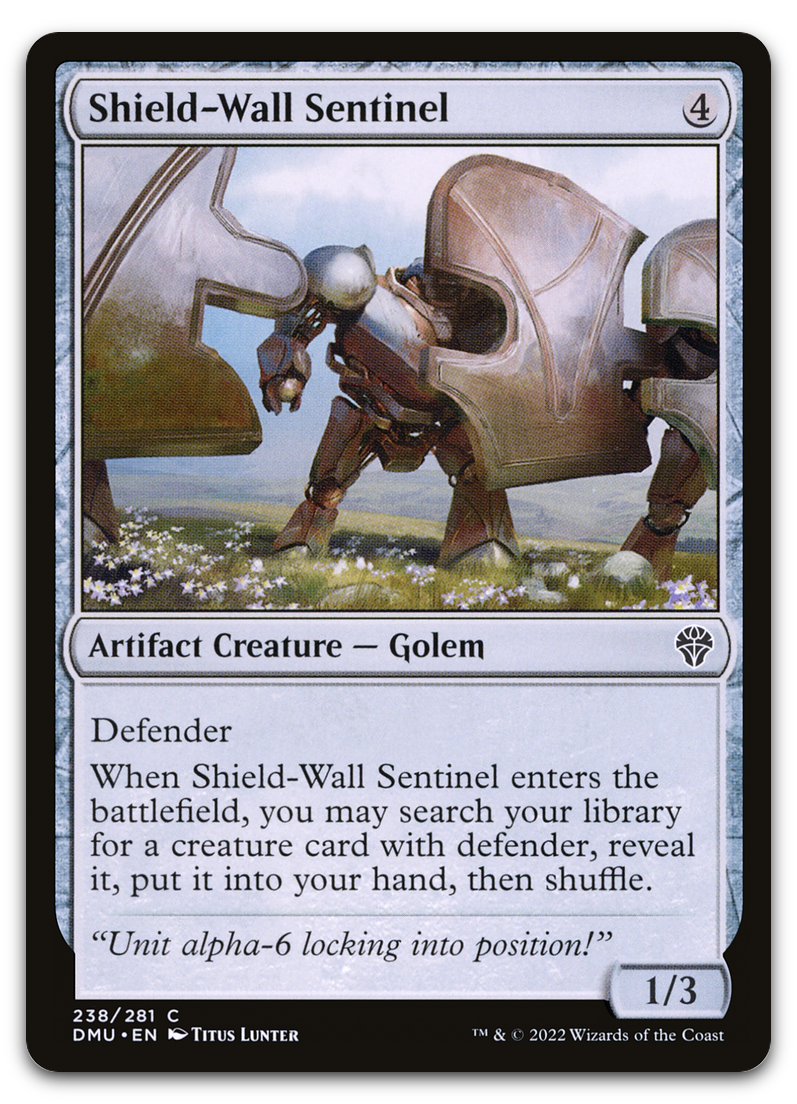Shield-Wall Sentinel (Dominaria United)