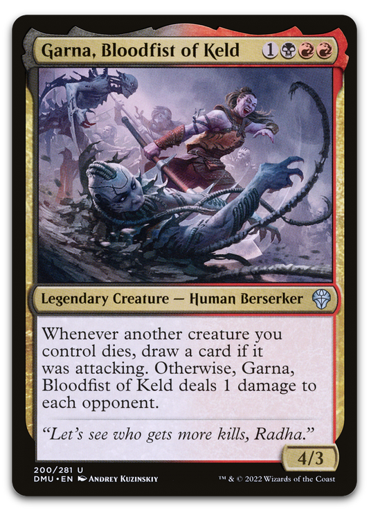 Garna, Bloodfist of Keld (Dominaria United)