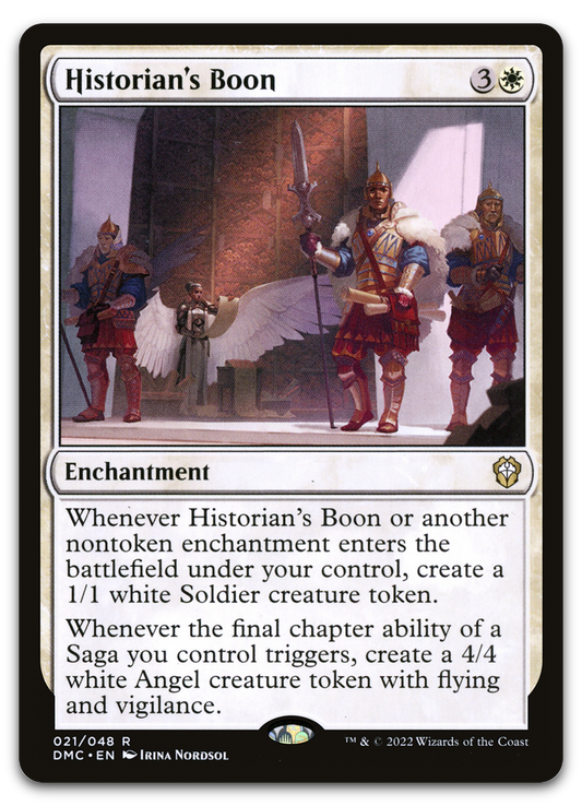 Historian's Boon (Commander: Dominaria United)
