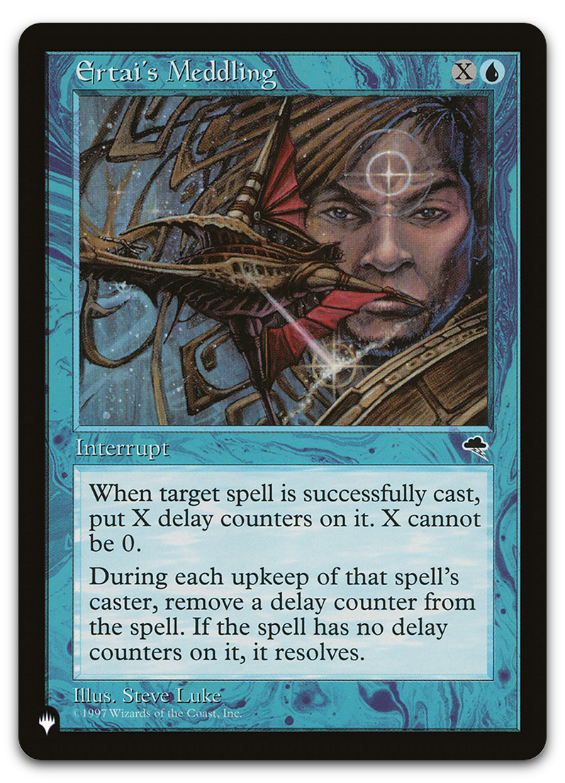 Ertai's Meddling (The List Reprints)