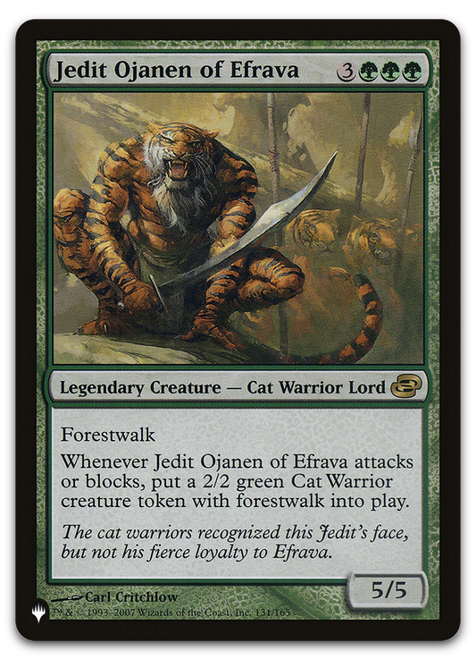 Jedit Ojanen of Efrava (The List Reprints)