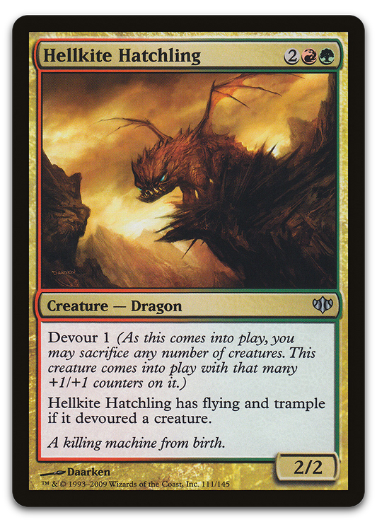 Hellkite Hatchling (Conflux)