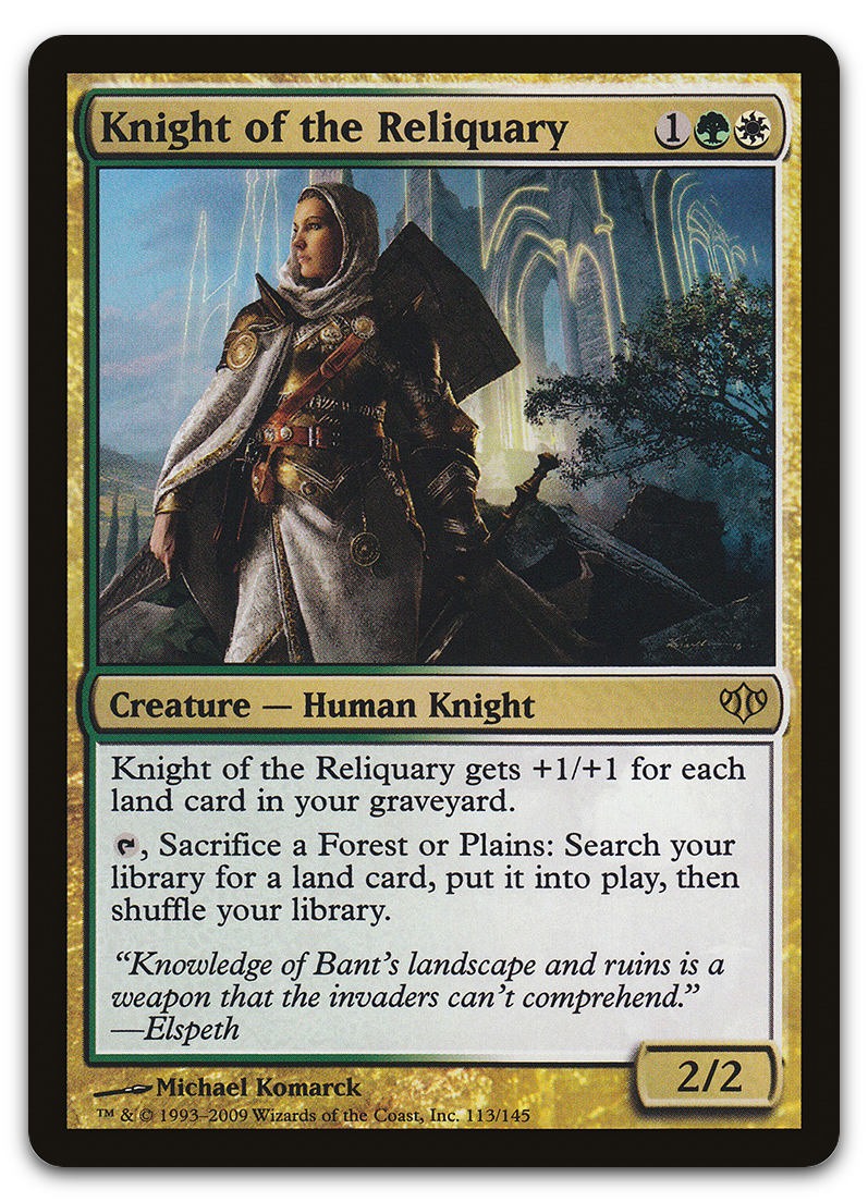 Knight of the Reliquary (Conflux)