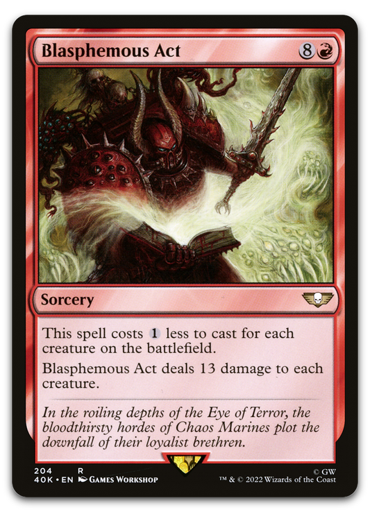 Blasphemous Act (Universes Beyond: Warhammer 40,000)