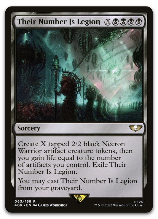Their Number Is Legion (Universes Beyond: Warhammer 40,000)