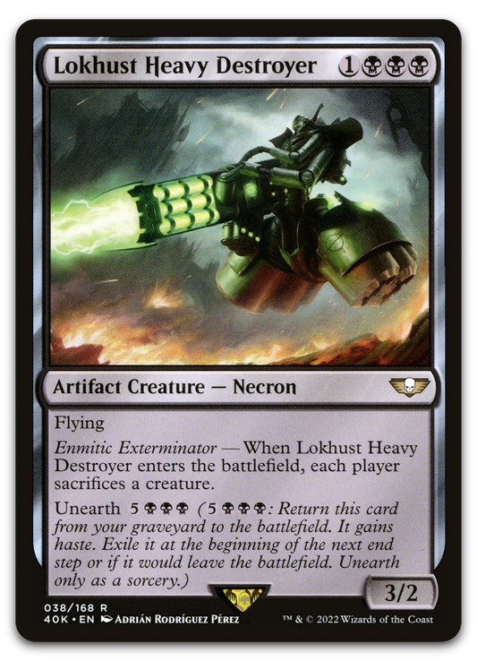 Lokhust Heavy Destroyer (Universes Beyond: Warhammer 40,000)