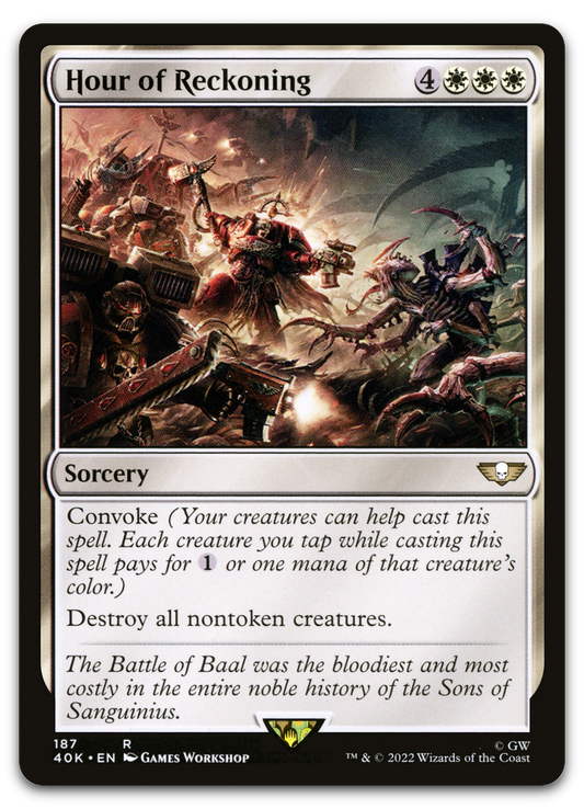 Hour of Reckoning (Universes Beyond: Warhammer 40,000)