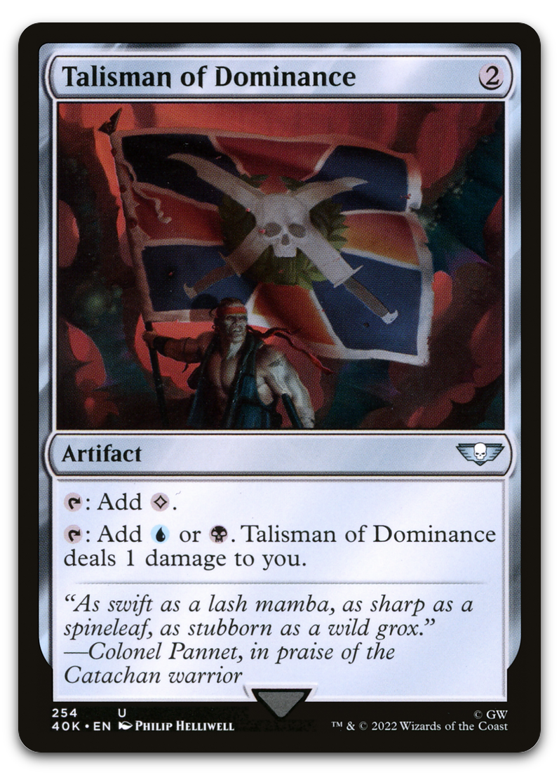 Talisman of Dominance (254) (Universes Beyond: Warhammer 40,000)