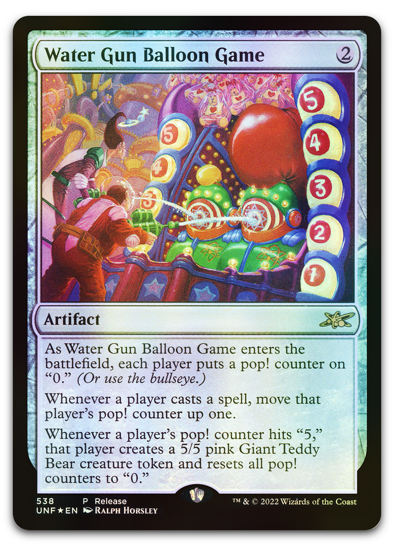 Water Gun Balloon Game (Launch Party & Release Event Promos)