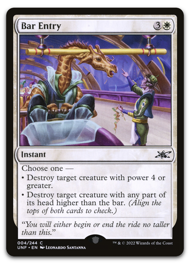 Bar Entry (Unfinity)