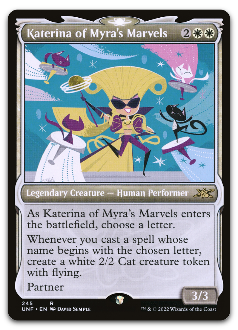 Katerina of Myra's Marvels (Showcase) (Unfinity)
