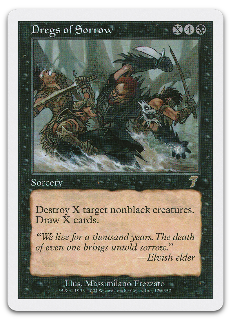 Dregs of Sorrow (7th Edition)