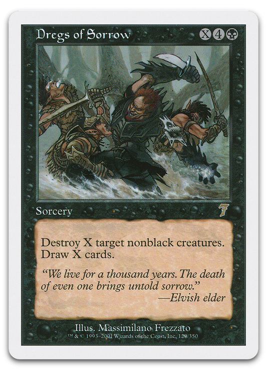 Dregs of Sorrow (7th Edition)