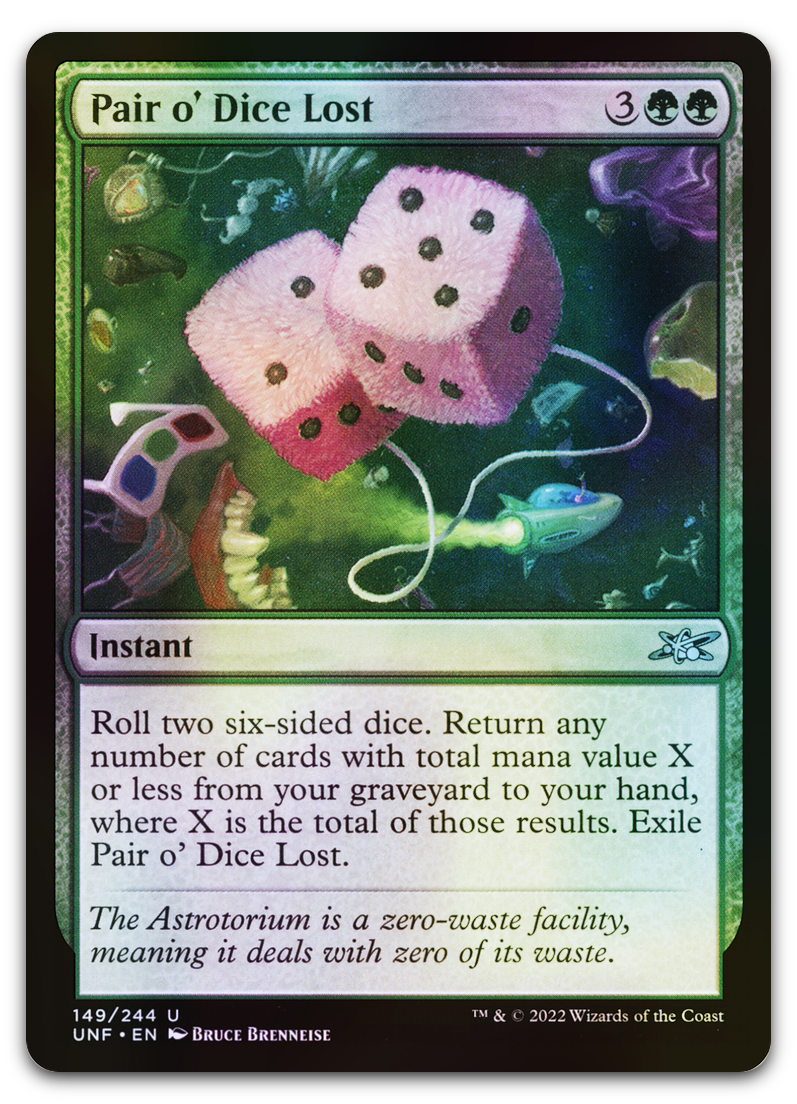 Pair o' Dice Lost (Unfinity)