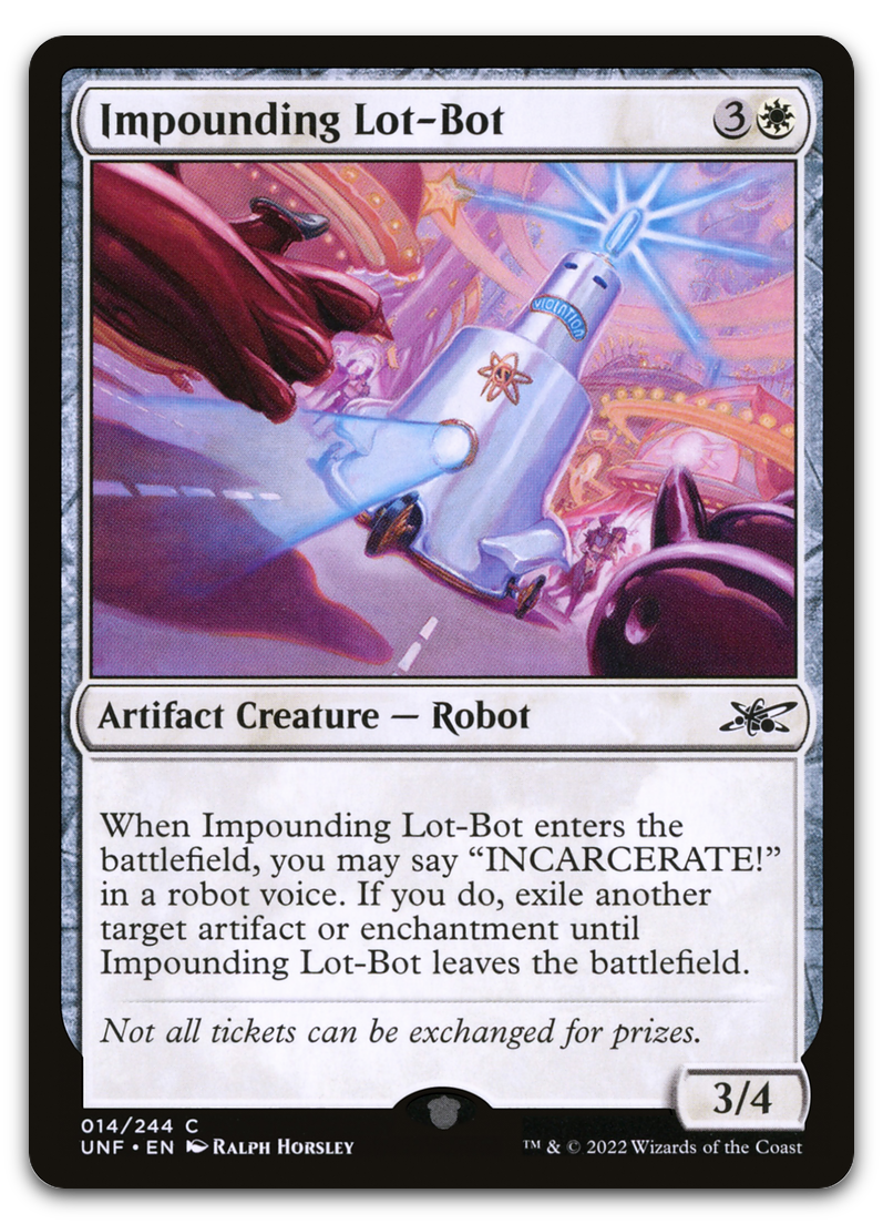 Impounding Lot-Bot (Unfinity)