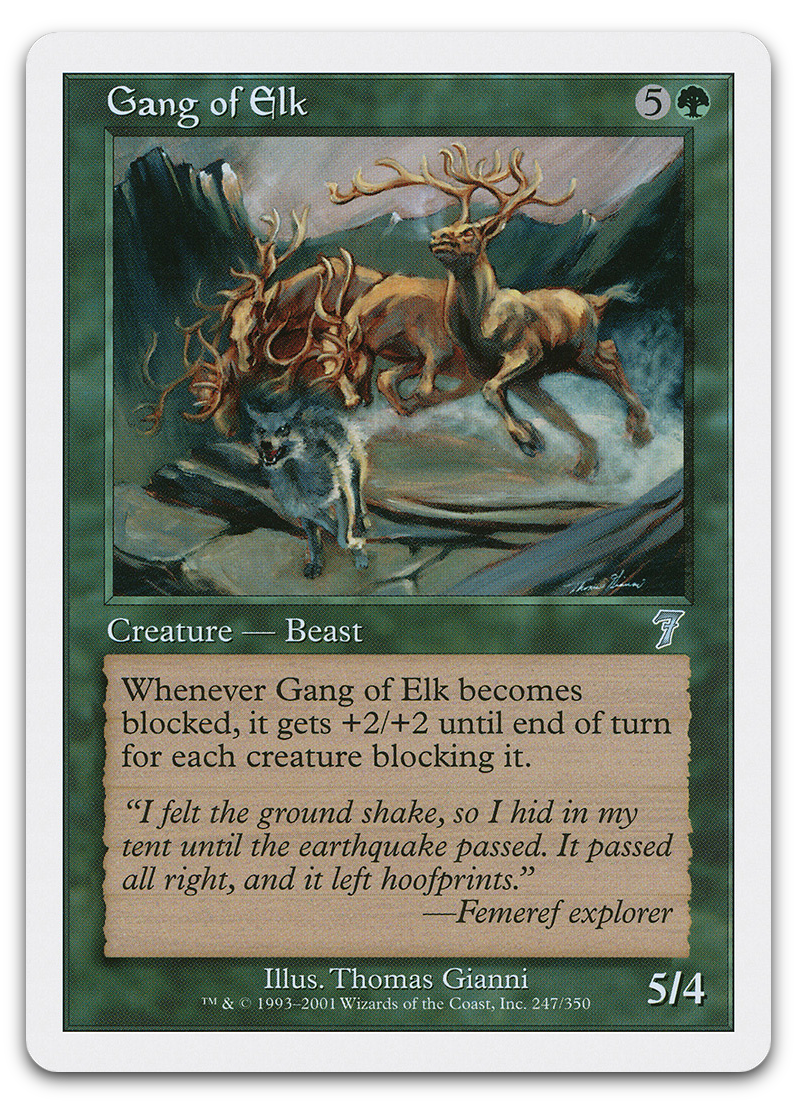 Gang of Elk (7th Edition)