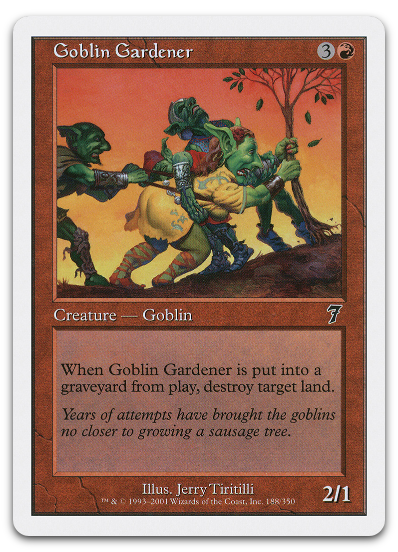 Goblin Gardener (7th Edition)