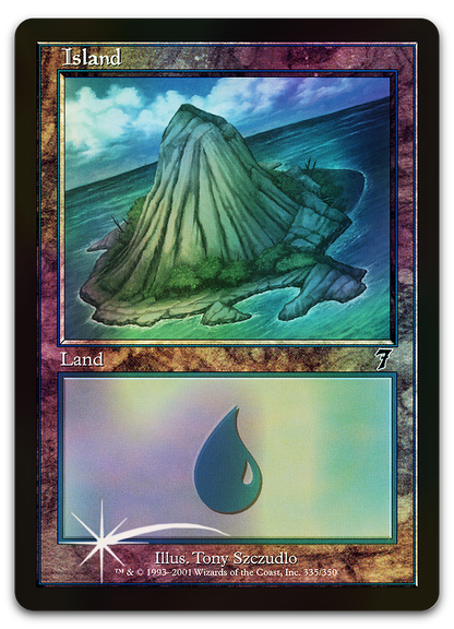 Island (335) (7th Edition)