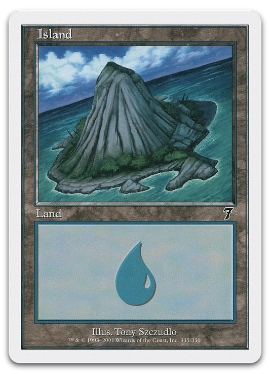 Island (335) (7th Edition)