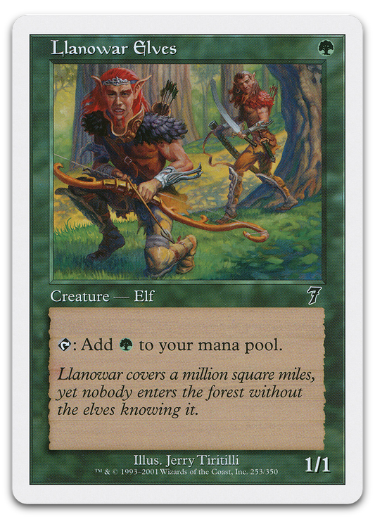 Llanowar Elves (7th Edition)