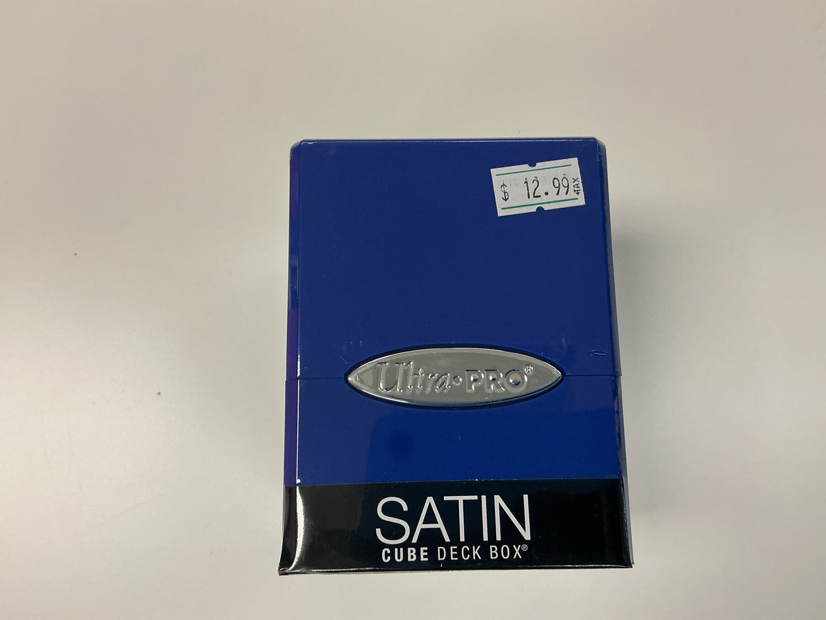 UltraPro Satin Cube Deck Box (Blue)