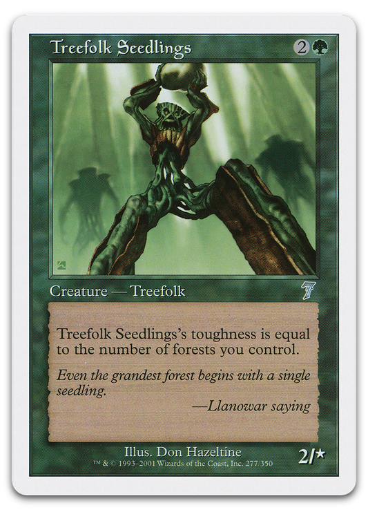 Treefolk Seedlings (7th Edition)