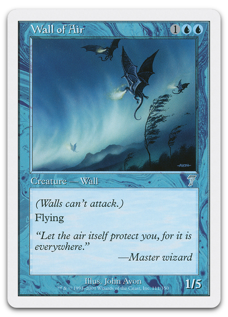Wall of Air (7th Edition)